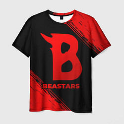 Футболка мужская Beastars - red gradient, цвет: 3D-принт
