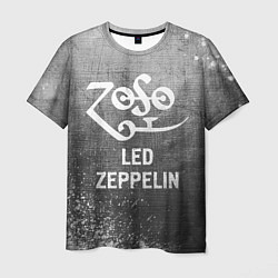 Футболка мужская Led Zeppelin - grey gradient, цвет: 3D-принт