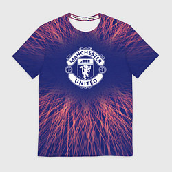 Футболка мужская Manchester United red energy, цвет: 3D-принт