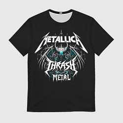 Футболка мужская Metallica group - thrash metal style, цвет: 3D-принт