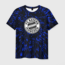 Футболка мужская Bayern blue energy, цвет: 3D-принт