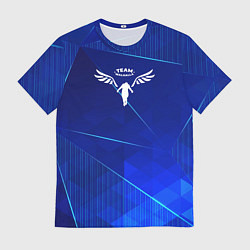 Футболка мужская Tokyo Revengers blue poly, цвет: 3D-принт
