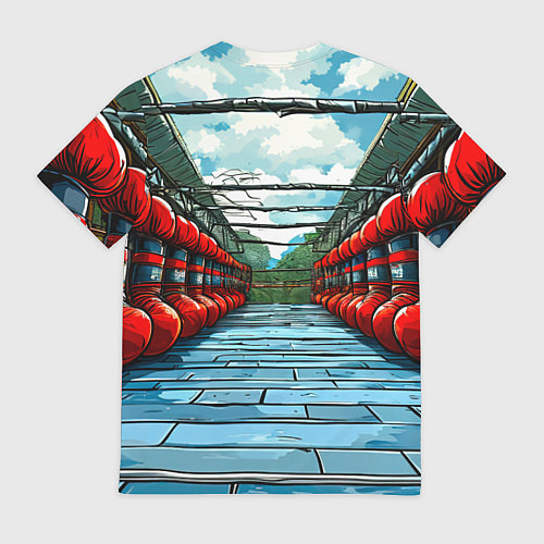 Мужская футболка Зал Муай Тай / 3D-принт – фото 2