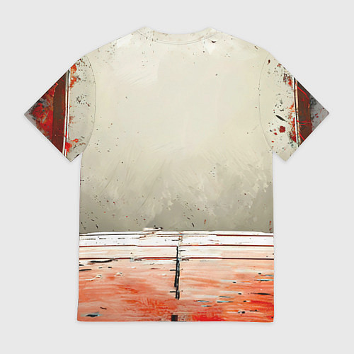 Мужская футболка Боец боевых искусств / 3D-принт – фото 2