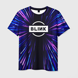 Футболка мужская Blackpink neon energy, цвет: 3D-принт