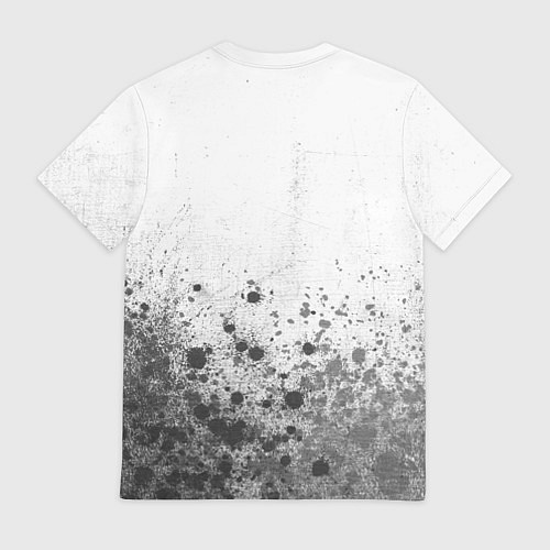 Мужская футболка Totoro - white gradient посередине / 3D-принт – фото 2