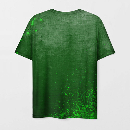 Мужская футболка Twenty One Pilots - green gradient / 3D-принт – фото 2