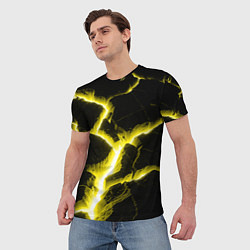 Футболка мужская The rift, цвет: 3D-принт — фото 2