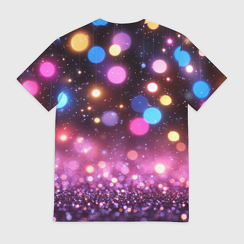 Мужская футболка Inzoi кошечка и логотип / 3D-принт – фото 2