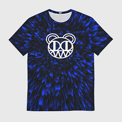 Футболка мужская Radiohead blue energy, цвет: 3D-принт
