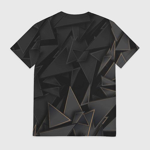 Мужская футболка Free Fire golden poly / 3D-принт – фото 2