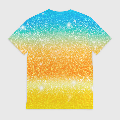 Мужская футболка Inzoi лого и блестки / 3D-принт – фото 2