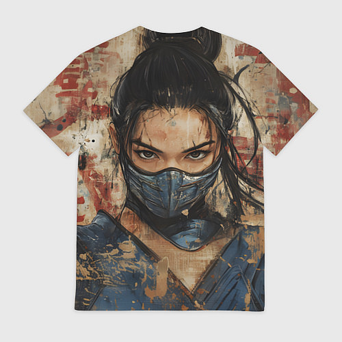 Мужская футболка Китана в китайском стиле / 3D-принт – фото 2