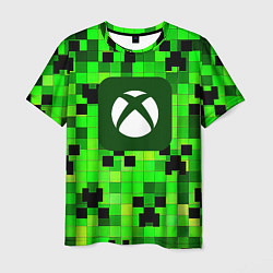 Футболка мужская Minecraft xbox, цвет: 3D-принт