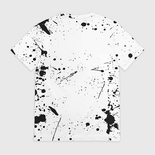 Мужская футболка Monster energy брызги красок / 3D-принт – фото 2