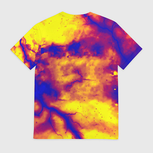 Мужская футболка Monster energy storm grunge / 3D-принт – фото 2