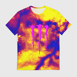 Футболка мужская Monster energy storm grunge, цвет: 3D-принт