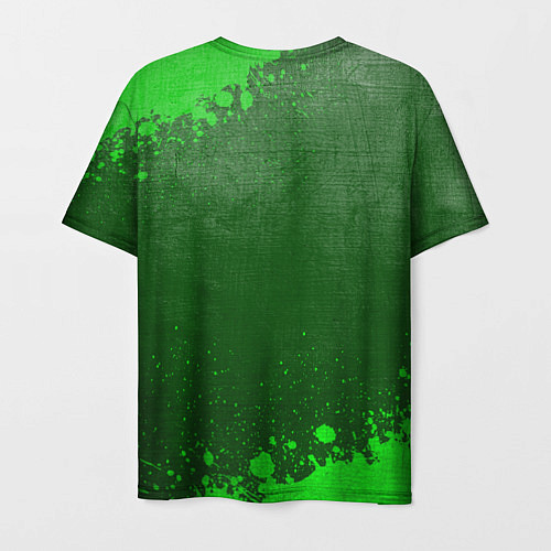 Мужская футболка Pokemon - green gradient / 3D-принт – фото 2