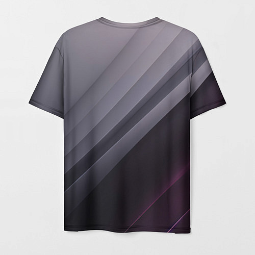 Мужская футболка Color black grey / 3D-принт – фото 2