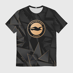 Футболка мужская Brighton golden poly, цвет: 3D-принт