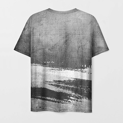 Мужская футболка Valorant - grey gradient посередине / 3D-принт – фото 2