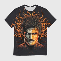 Мужская футболка The last of us - зараженный Джоел