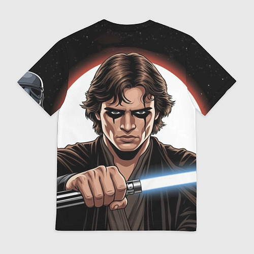 Мужская футболка Энакин скайуокер звездные войны / 3D-принт – фото 2