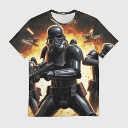 Футболка мужская Клоны звездные войны, цвет: 3D-принт