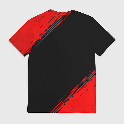 Мужская футболка Palworld - red gradient / 3D-принт – фото 2