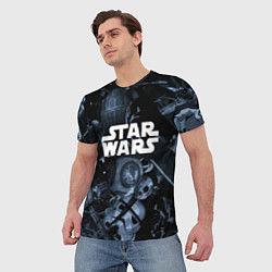Футболка мужская Star wars персонажи из звездных войн, цвет: 3D-принт — фото 2