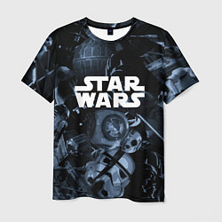 Футболка мужская Star wars персонажи из звездных войн, цвет: 3D-принт
