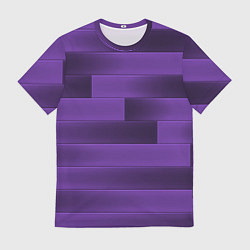 Мужская футболка Color purple square