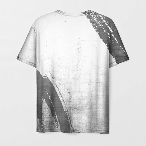Мужская футболка West Ham - white gradient вертикально / 3D-принт – фото 2