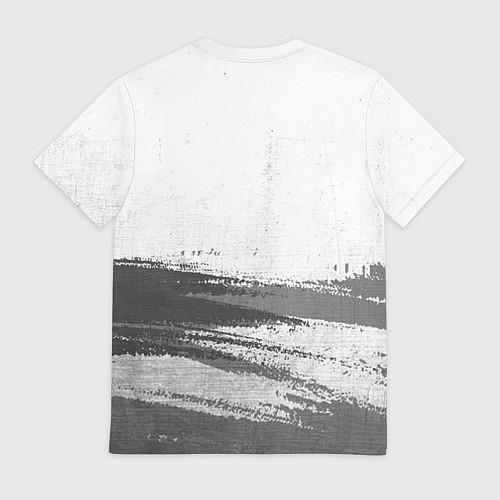 Мужская футболка Lifan - white gradient посередине / 3D-принт – фото 2