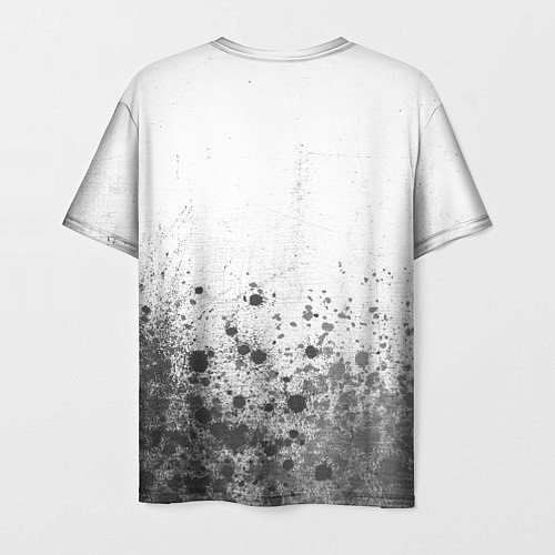 Мужская футболка Inter - white gradient посередине / 3D-принт – фото 2
