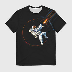 Футболка мужская Маг в открытом космосе, цвет: 3D-принт