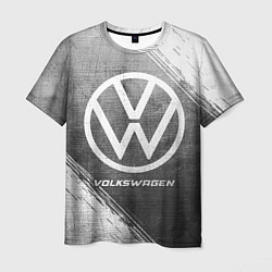 Футболка мужская Volkswagen - grey gradient, цвет: 3D-принт