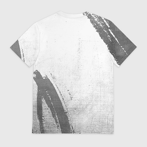 Мужская футболка Exeed - white gradient вертикально / 3D-принт – фото 2