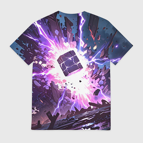 Мужская футболка Магический куб / 3D-принт – фото 2