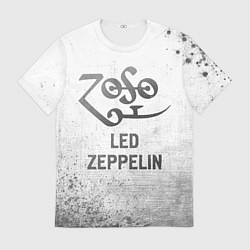 Футболка мужская Led Zeppelin - white gradient, цвет: 3D-принт