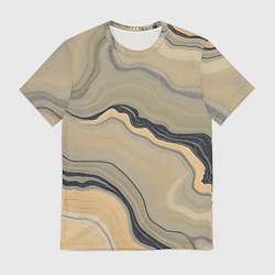 Мужская футболка Песочный мрамор