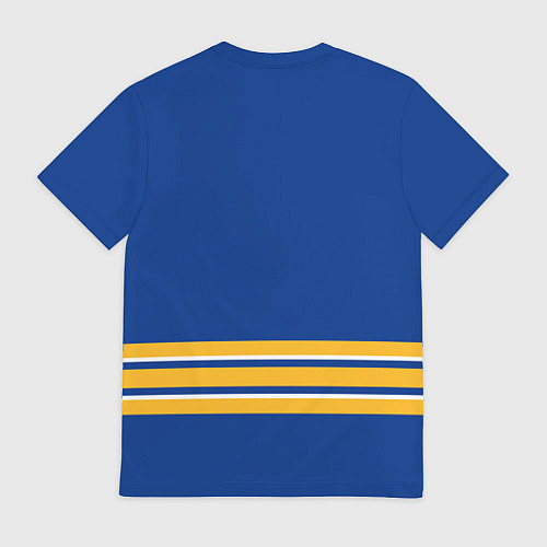 Мужская футболка Баффало Сейбрз хоккей / 3D-принт – фото 2