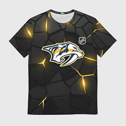 Мужская футболка Нэшвилл Предаторз - НХЛ хоккей