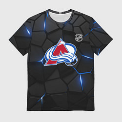 Мужская футболка Колорадо Эвеланш - плиты с подсветкой