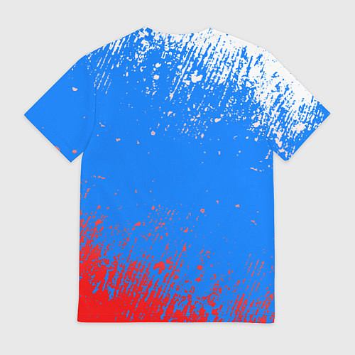 Мужская футболка Патриот - флаг / 3D-принт – фото 2