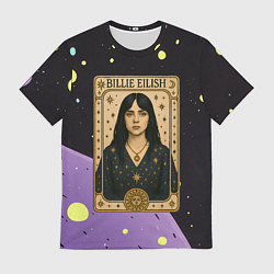 Футболка мужская Билли Айлиш в стиле Таро, цвет: 3D-принт