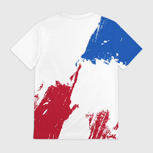 Мужская футболка Колорадо Эвеланш - брызги красок / 3D-принт – фото 2