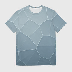 Мужская футболка Текстура из неровных плит