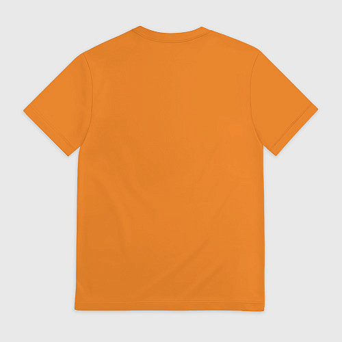 Мужская футболка Half-Life orange / 3D-принт – фото 2