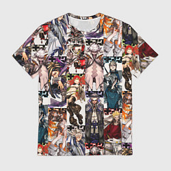 Мужская футболка Гачиакута герои